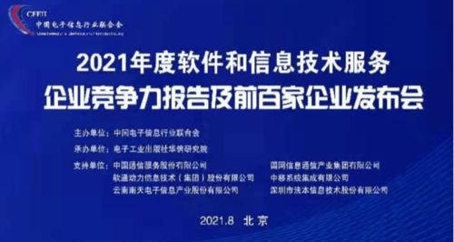 歷史性突破 區(qū)鎮(zhèn)這家企業(yè)成功入圍中國軟件百強，彰顯軟件研發(fā)及技術(shù)服務(wù)實力
